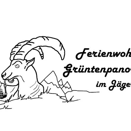 Gruentenpanorama Im Jaegerwinkl Allgaeu *
